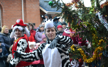 Рождество 2017/2018: Рождественская елка в храме Рождества Христова