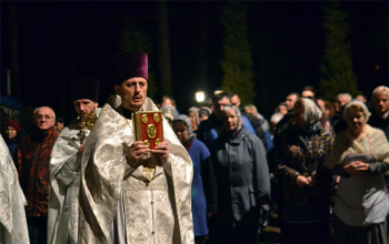 Рождество 2017/2018: Праздничная Литургия в храме Рождества Христова