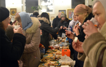 Рождество 2017/2018: Праздничная Литургия в храме Рождества Христова