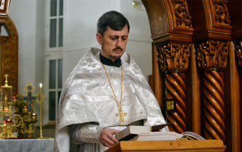 Рождество 2017/2018: Праздничная Литургия в храме Рождества Христова