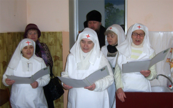 Рождество 2017/2018:Поздравление пожилых людей в больницах аг.Зембин и д.Холхолица