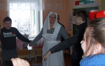 Рождество 2017/2018: Посещение детей-инвалидов