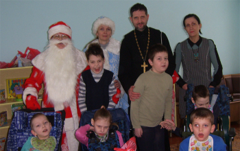 Рождество 2017/2018: Посещение детей-инвалидов