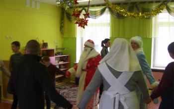 Рождество 2017/2018: Посещение детей-инвалидов