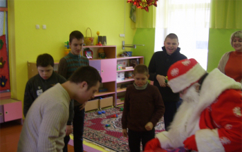 Рождество 2017/2018: Посещение детей-инвалидов
