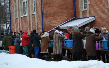 Праздник Богоявления в приходах Борисовского благочиния