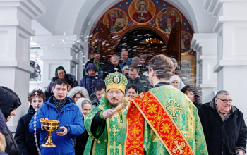 Престольный праздник в монастыре в честь святой блаженной Ксении Петербургской