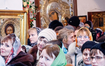 Престольный праздник в монастыре в честь святой блаженной Ксении Петербургской