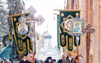 Престольный праздник в монастыре в честь святой блаженной Ксении Петербургской