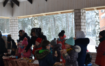Масленица в храме Рождества Христова