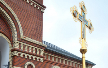 Икона блаженной Матроны Московской и ковчег с частицей мощей святой прибыли в Воскресенский собор г.Борисова