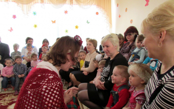 Пасха 2018: Посещение борисовского дома ребенка