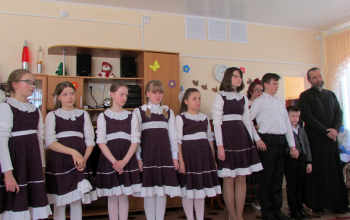 Пасха 2018: Посещение борисовского дома ребенка