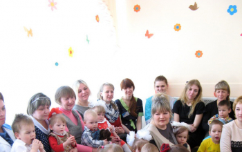 Пасха 2018: Посещение борисовского дома ребенка