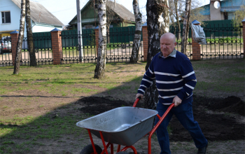 Субботник в храме Рождества Христова