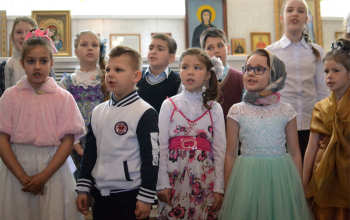 Пасха-2018: Детский пасхальный концерт в храме Рождества Христова