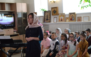 Пасха-2018: Детский пасхальный концерт в храме Рождества Христова