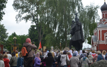 В Борисов прибыл Крест преподобной Евфросинии, игумении и княжны Полоцкой