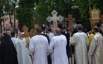 В Борисов прибыл Крест преподобной Евфросинии, игумении и княжны Полоцкой