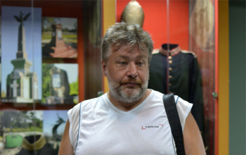 Борисов посетил праправнук основателя Юльевской церкви-школы А.И. Веригина