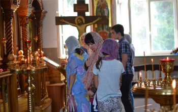 Молебен на начало нового учебного года