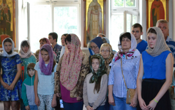 Молебен на начало нового учебного года