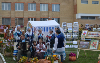 В районном празднике «Дожинки» принял участие протоиерей Александр Вербило