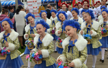 В районном празднике «Дожинки» принял участие протоиерей Александр Вербило