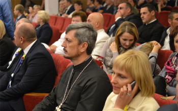 В районном празднике «Дожинки» принял участие протоиерей Александр Вербило