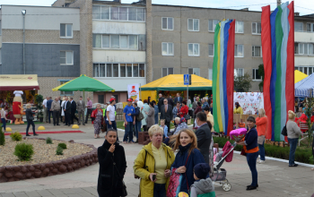 В районном празднике «Дожинки» принял участие протоиерей Александр Вербило