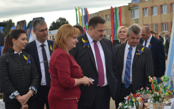 В районном празднике «Дожинки» принял участие протоиерей Александр Вербило