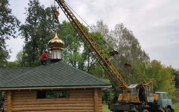 В агрогородке Оздятичи возводится часовня в честь Рождества Пресвятой Богородицы