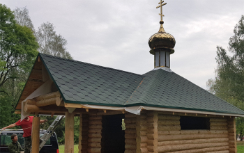 В агрогородке Оздятичи возводится часовня в честь Рождества Пресвятой Богородицы