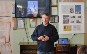 Беседа Александра Балябина с прихожанами 1-го Борисовского благочиния