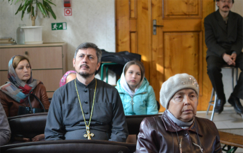 Беседа о пожарной безопасности в храме Рождества Христова