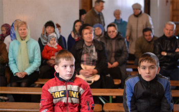 Беседа о пожарной безопасности в храме Рождества Христова