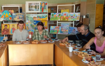 Встреча детей с особенностями психофизического развития в духовно-просветительском центре Борисовской районной библиотеки