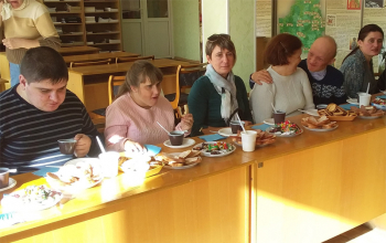 Встреча детей с особенностями психофизического развития в духовно-просветительском центре Борисовской районной библиотеки