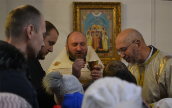 Миссионерская Литургия в приходском храме Святого Богоявления