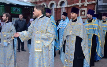 Частица Покрова Пресвятой Богородицы и частица мощей святого великомученика и целителя Пантелеимона прибыли на Борисовщину