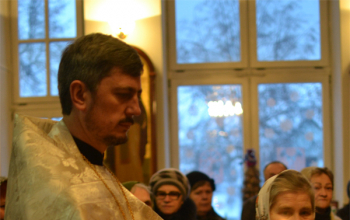 В храм Рождества Христова г. Борисова доставлен благодатный огонь