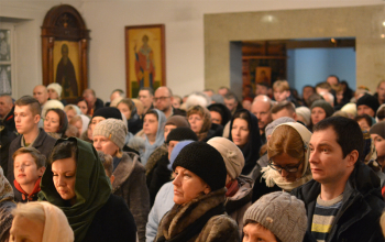 Рождество Христово 2018/2019: Праздничная Божественная литургия в храме Рождества Христова