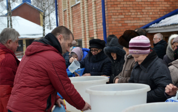 Праздник Богоявления в приходах Борисовщины