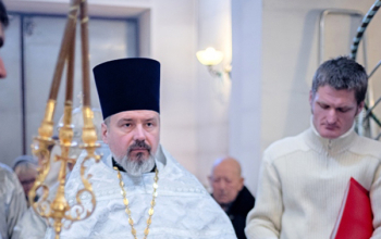 В Навечерие Богоявления епископ Борисовский и Марьиногорский Вениамин совершил Божественную литургию в храме-часовне Святого Богоявления