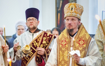 В годовщину со дня кончины протоиерея Иоанна Мисеюка епископ Борисовский и Марьиногорский Вениамин совершил Божественную литургию и панихиду