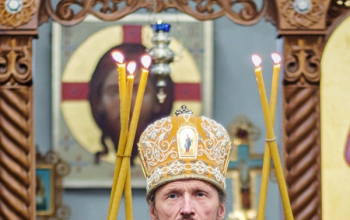 В годовщину со дня кончины протоиерея Иоанна Мисеюка епископ Борисовский и Марьиногорский Вениамин совершил Божественную литургию и панихиду