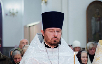 В годовщину со дня кончины протоиерея Иоанна Мисеюка епископ Борисовский и Марьиногорский Вениамин совершил Божественную литургию и панихиду