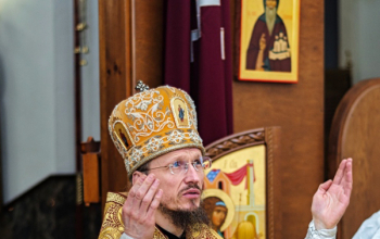 В годовщину со дня кончины протоиерея Иоанна Мисеюка епископ Борисовский и Марьиногорский Вениамин совершил Божественную литургию и панихиду